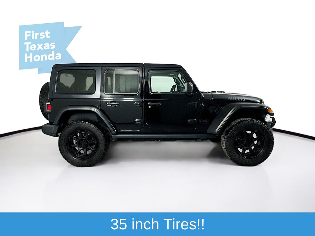 Used Car 2021 Jeep Wrangler  Unlimited Willys For Sale Under $25,000 In Austin, Texas
