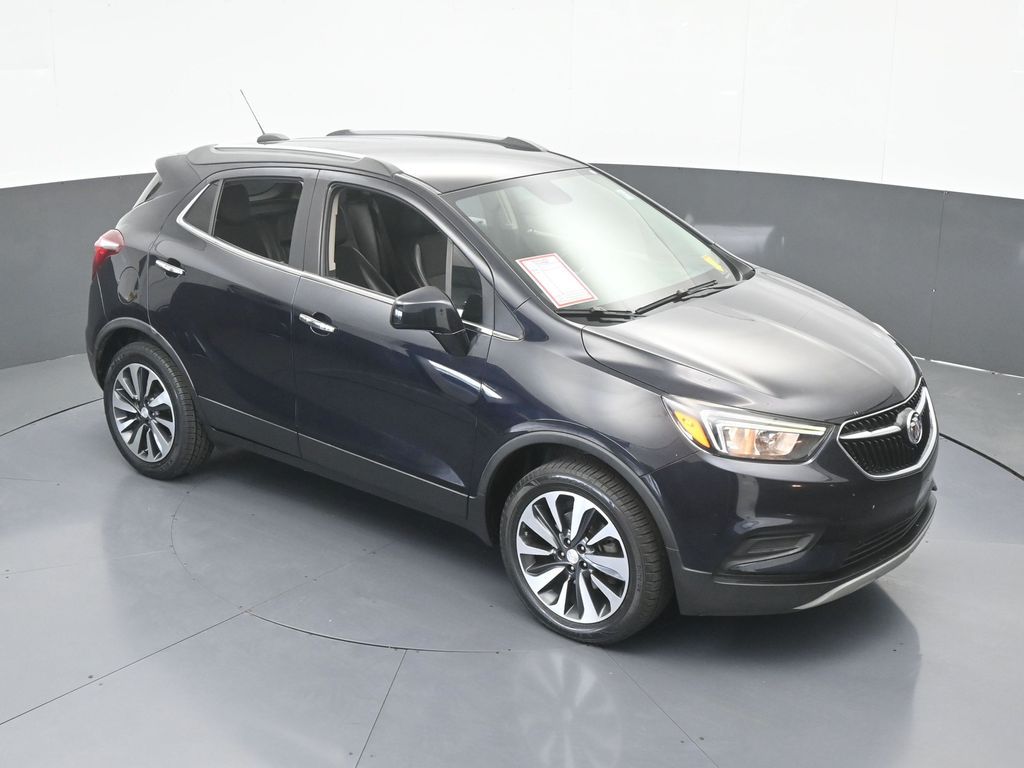 Used 2021 Dark Moon Blue Metallic Buick Preferred image 50