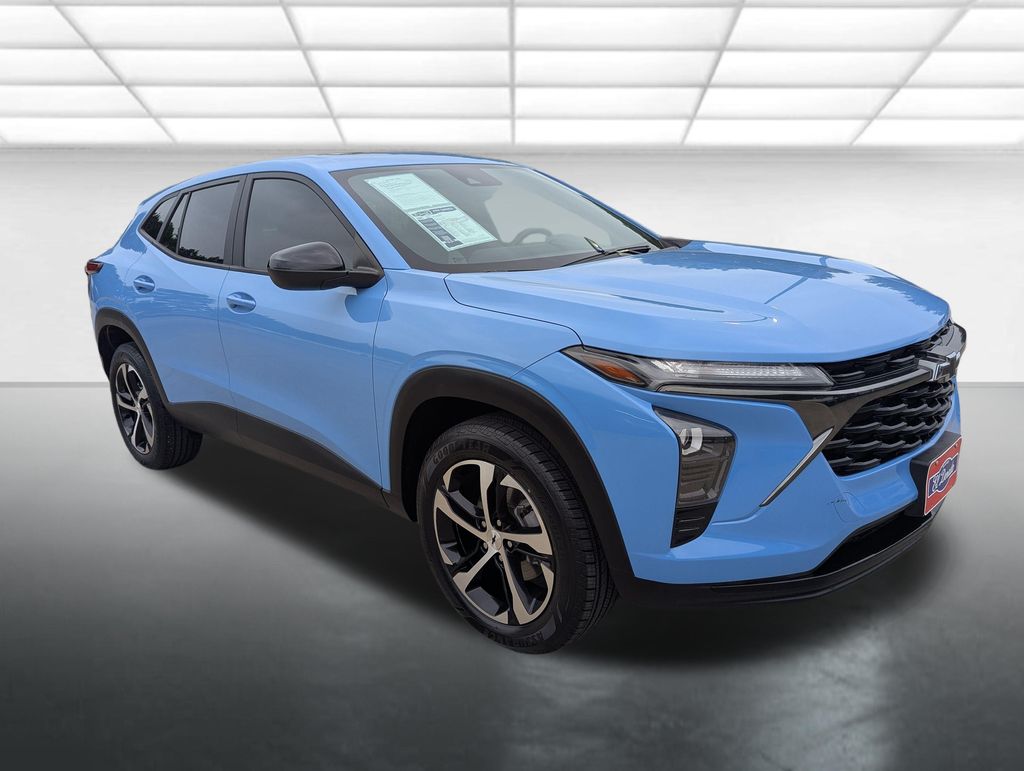 Fountain Blue 2024 Chevrolet Trax RS with 1RS FWD SUV / Crossover Front-Wheel Drive 6-Speed Automatic