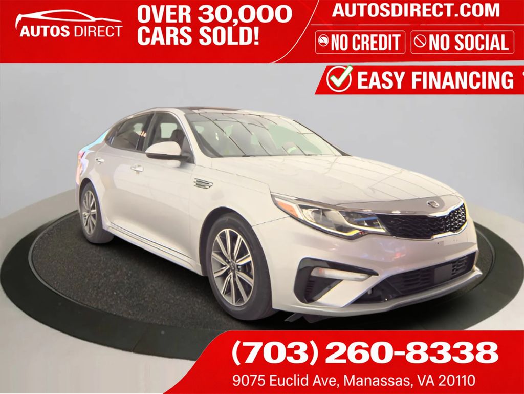 Sparkling Silver 2019 Kia Optima Sedan  7-Speed Automatic
