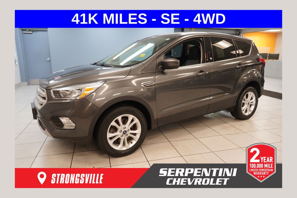 Gray (Magnetic) 2019 Ford Escape SUV / Crossover All-Wheel Drive 6-Speed Automatic