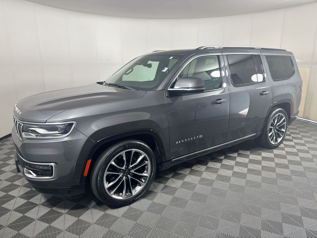 Gray Metallic 2022 Jeep Wagoneer SUV / Crossover Four-Wheel Drive 8-Speed Automatic