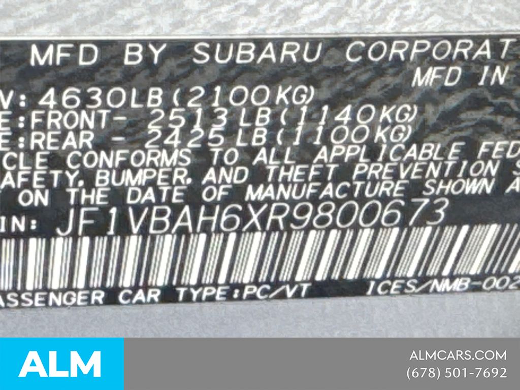 Used 2024 Silver Subaru Premium image 35