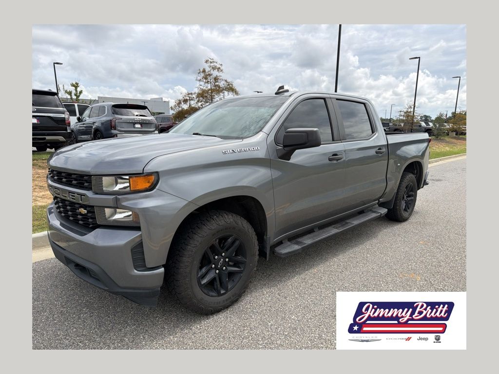 Gray (Satin Steel Metallic) 2021 Chevrolet Silverado 1500 Pickup Truck 4X2 8-Speed Automatic