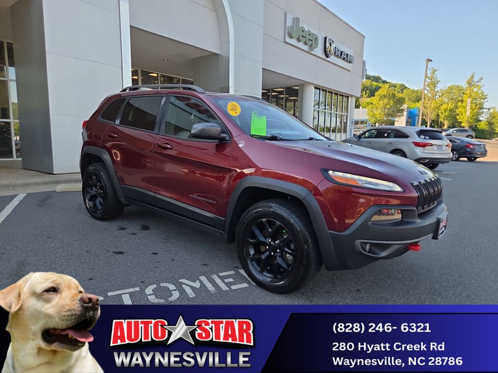 used 2018 Jeep Cherokee car, priced at $10,000