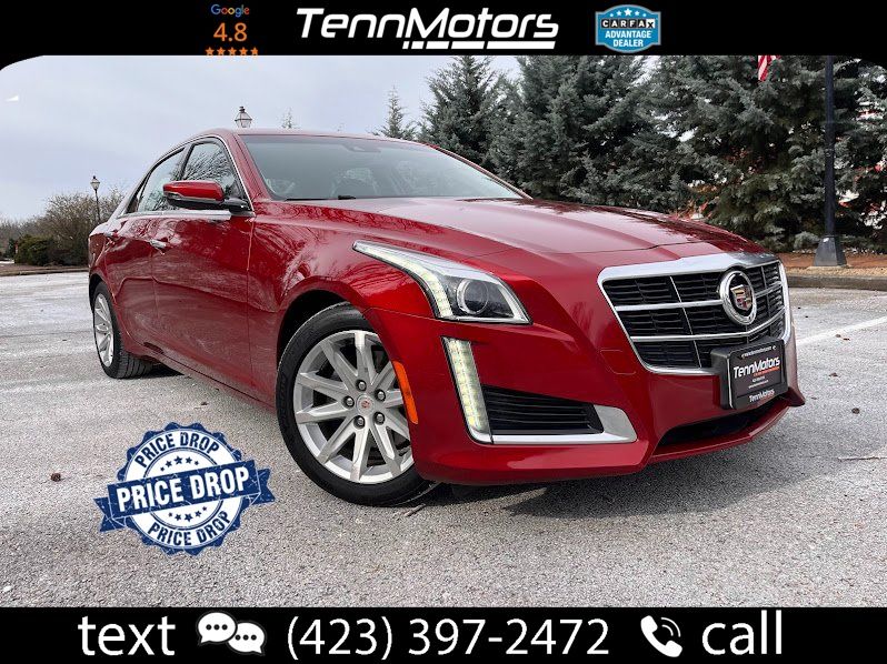 Red Obsession Tintcoat 2014 Cadillac CTS 3.6L Luxury RWD Sedan Rear-Wheel Drive 8-Speed Automatic
