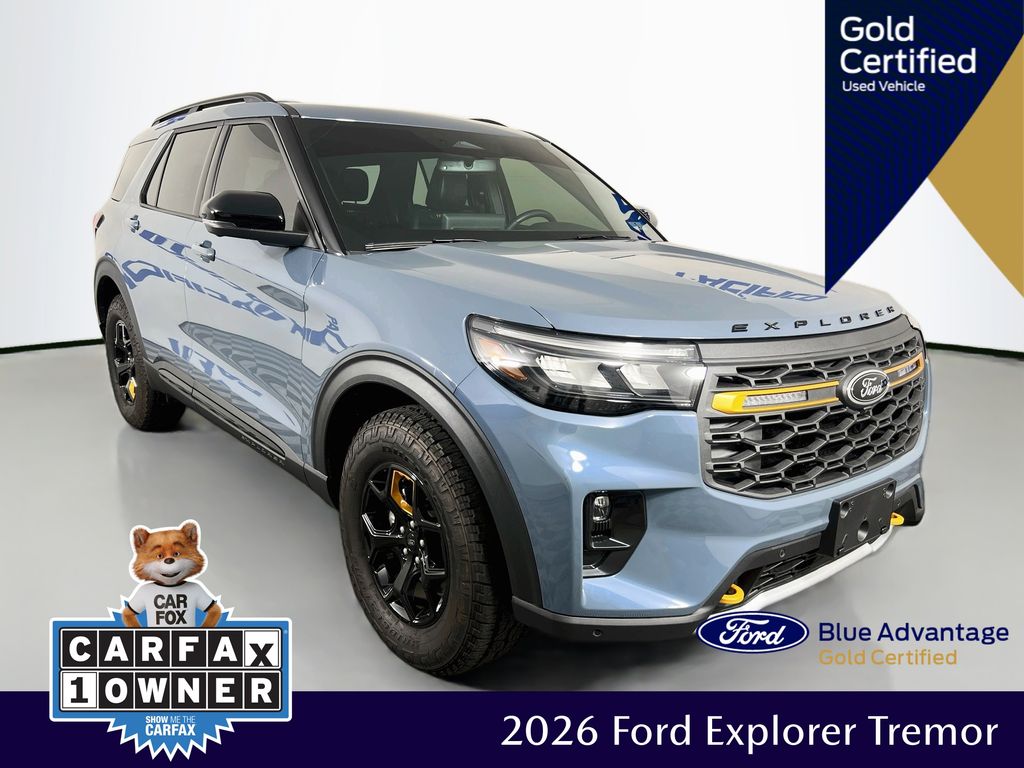 Vapor Blue 2026 Ford Explorer SUV / Crossover All-Wheel Drive Automatic