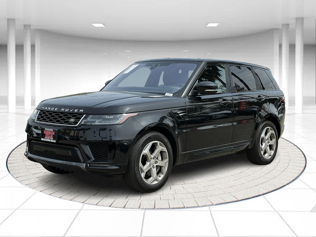 Black 2020 Land Rover Range Rover Sport HSE 4WD SUV / Crossover All-Wheel Drive 8-Speed Automatic