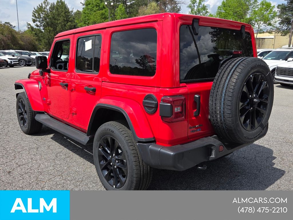 Used 2025 Red Jeep Sahara 4xe image 12
