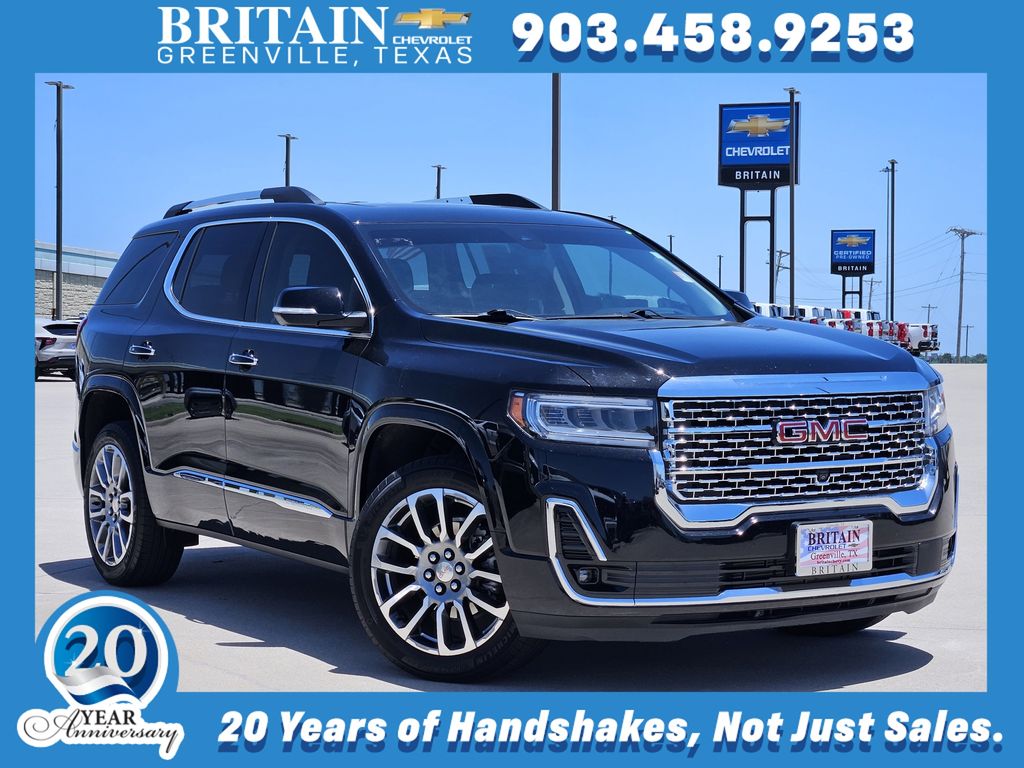 Black (Ebony Twilight Metallic) 2023 GMC Acadia SUV / Crossover Front-Wheel Drive 9-Speed Automatic
