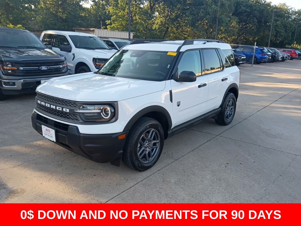 Oxford White 2025 Ford Bronco Sport Big Bend AWD SUV / Crossover All-Wheel Drive 8-Speed Automatic