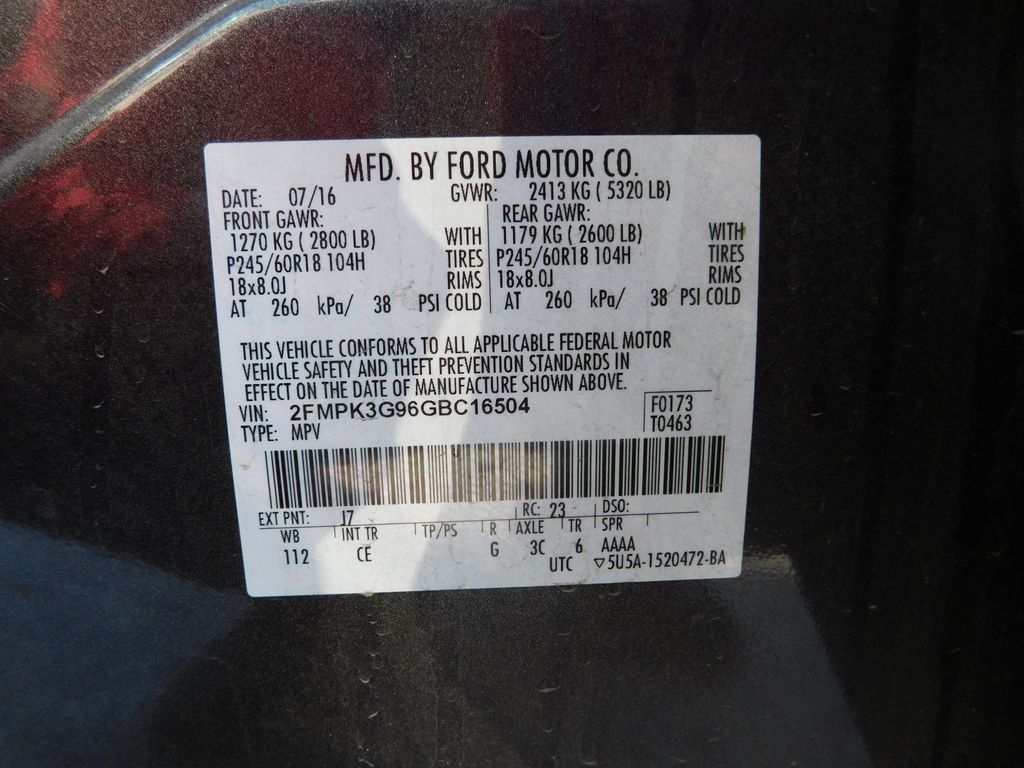 Thumbnail: 2016 Ford Edge - 8