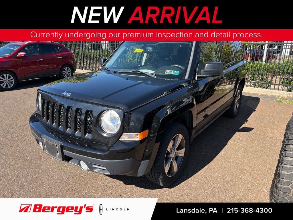 Black Clearcoat 2016 Jeep Patriot SUV / Crossover Four-Wheel Drive 6-Speed Automatic