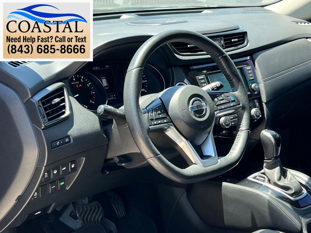 2019 Nissan Rogue SL Gray at Stokes Honda North
