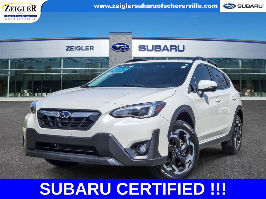 Crystal White Pearl 2021 Subaru Crosstrek Limited AWD SUV / Crossover All-Wheel Drive Continuously Variable Transmission