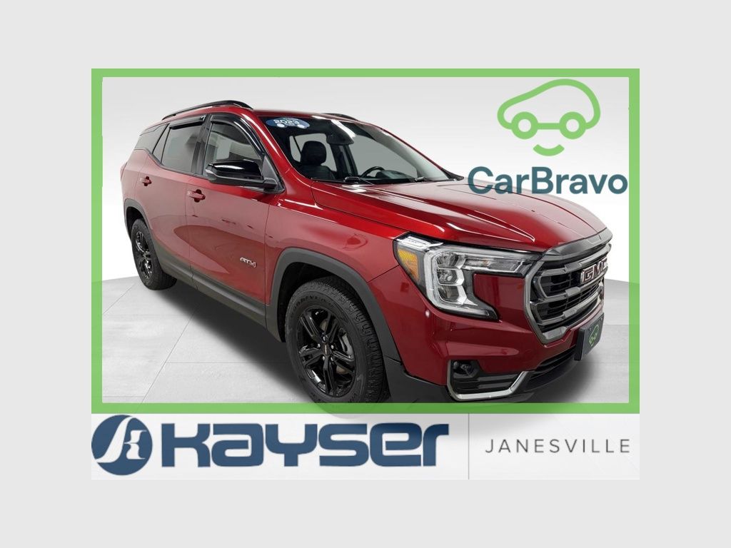 Volcanic Red Tintcoat 2023 GMC Terrain SUV / Crossover All-Wheel Drive 9-Speed Automatic