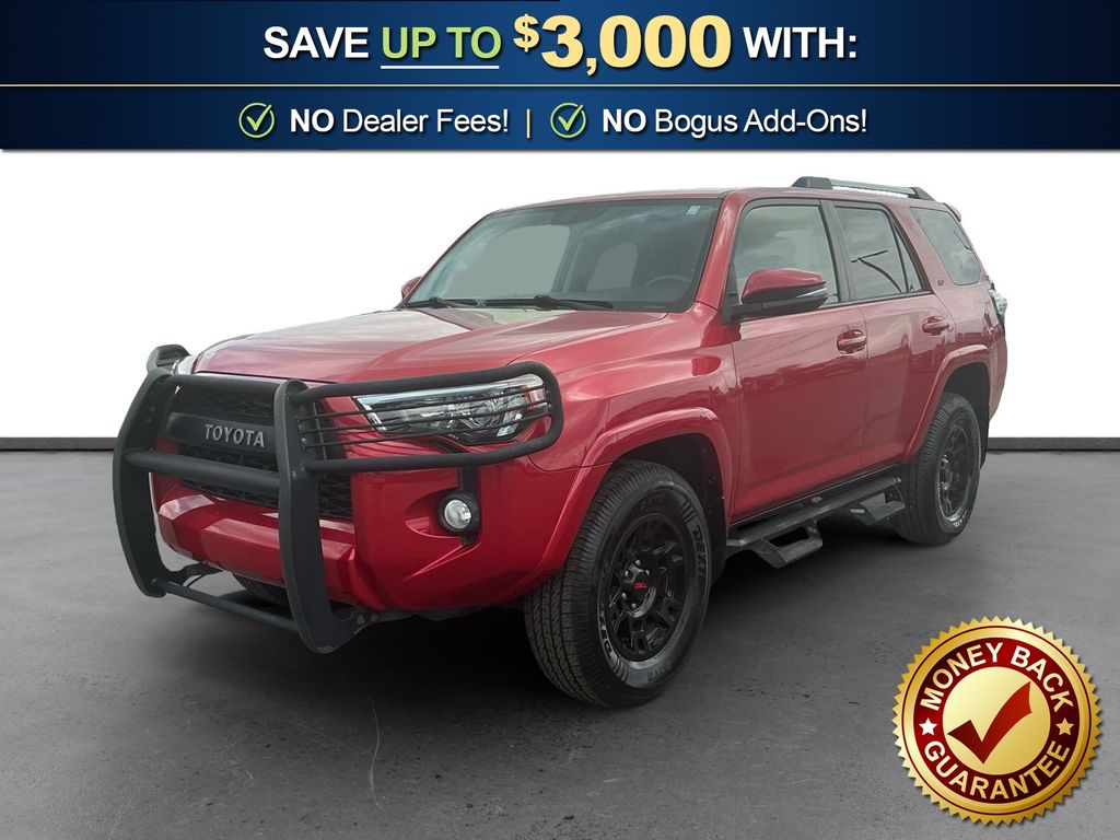 Barcelona Red Metallic 2019 Toyota 4Runner SUV / Crossover Four-Wheel Drive 5-Speed Automatic Overdrive