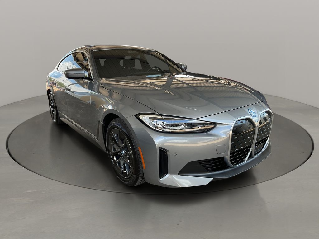 Skyscraper Gray Metallic 2023 BMW i4 Sedan Rear-Wheel Drive Automatic
