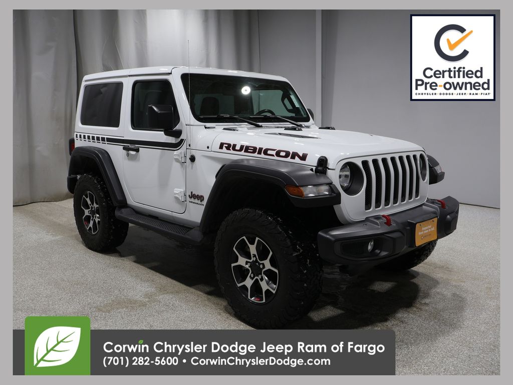 Bright White Clearcoat 2022 Jeep Wrangler Rubicon 4WD SUV / Crossover Four-Wheel Drive 8-Speed Automatic