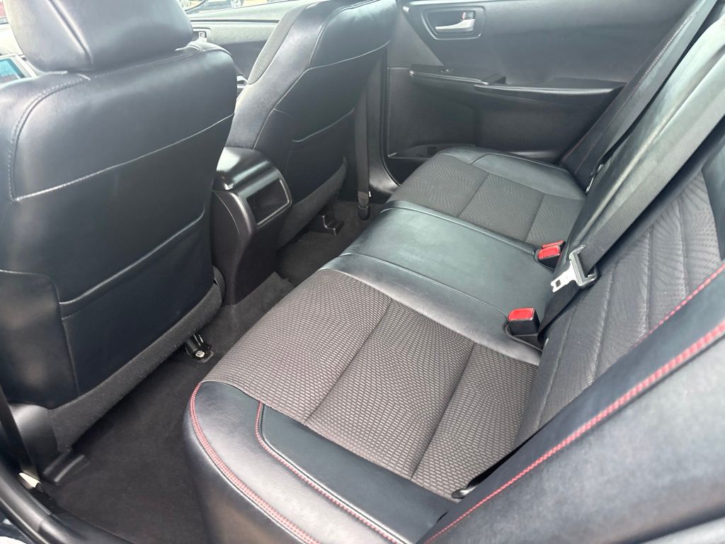 2017 Toyota Camry SE Black at Gullo Toyota