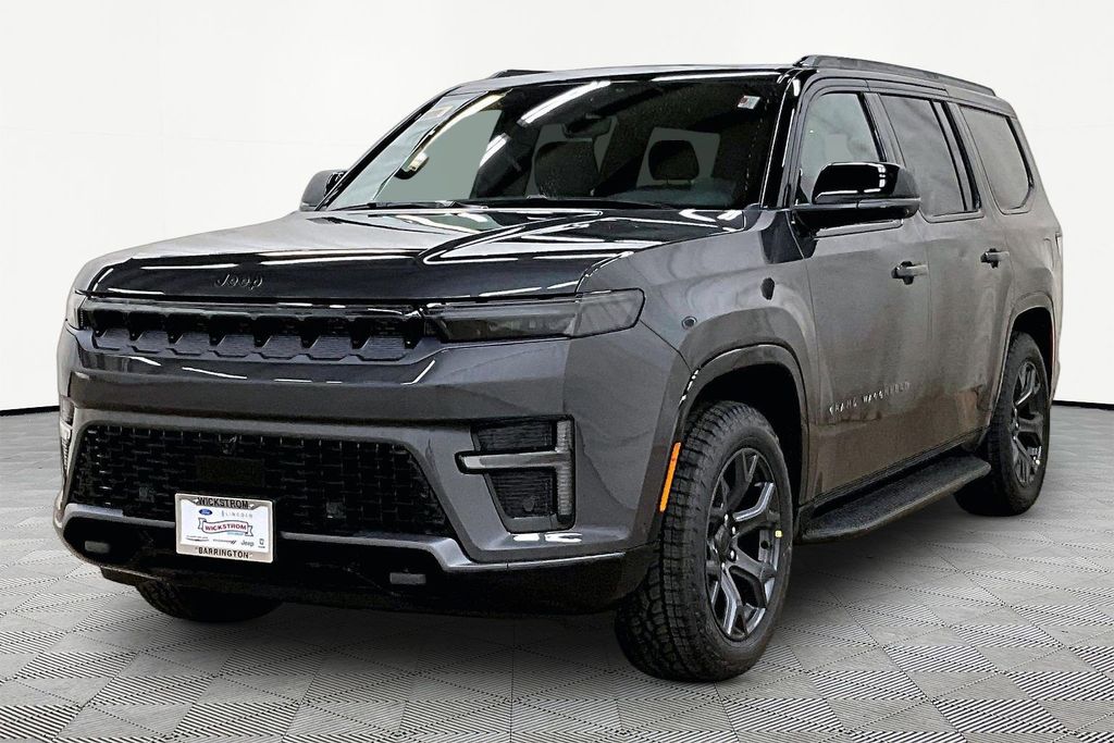 Baltic Gray Metallic Clearcoat 2026 Jeep Grand Wagoneer Upland 4WD SUV / Crossover Four-Wheel Drive 8-Speed Automatic