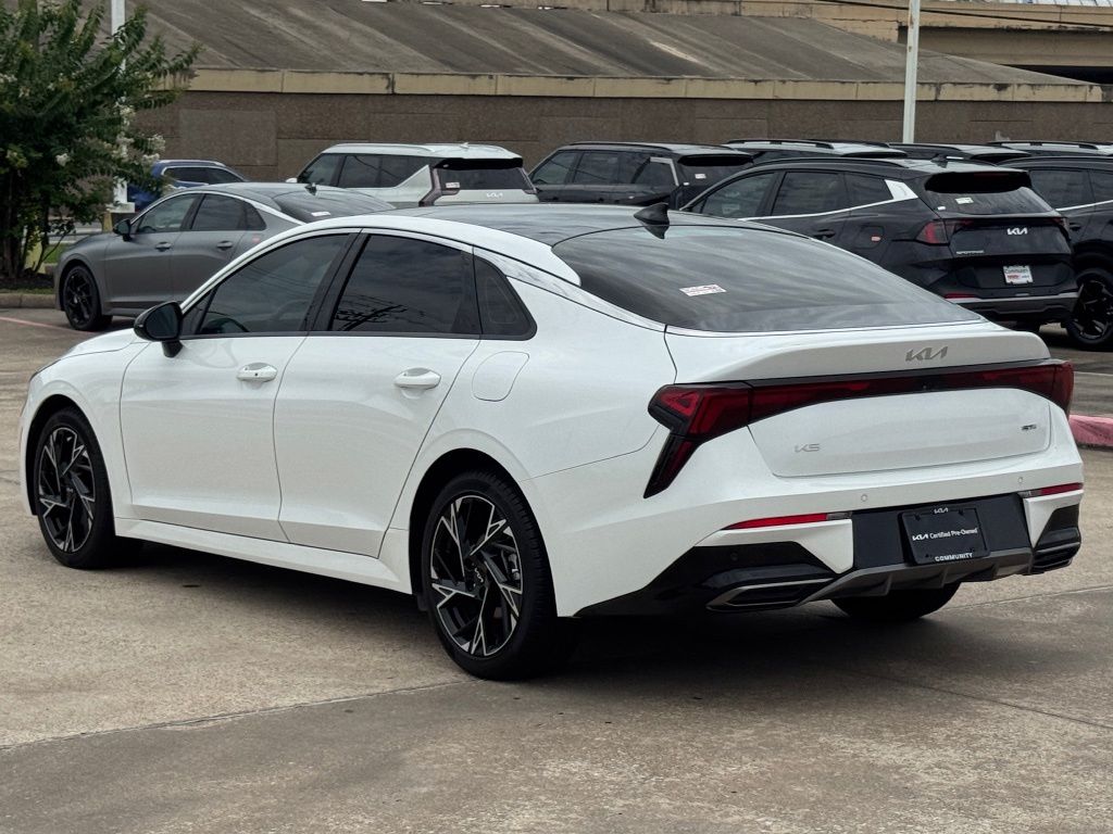 2025 Kia K5 GT-Line White at Bayway Cadillac Southwest