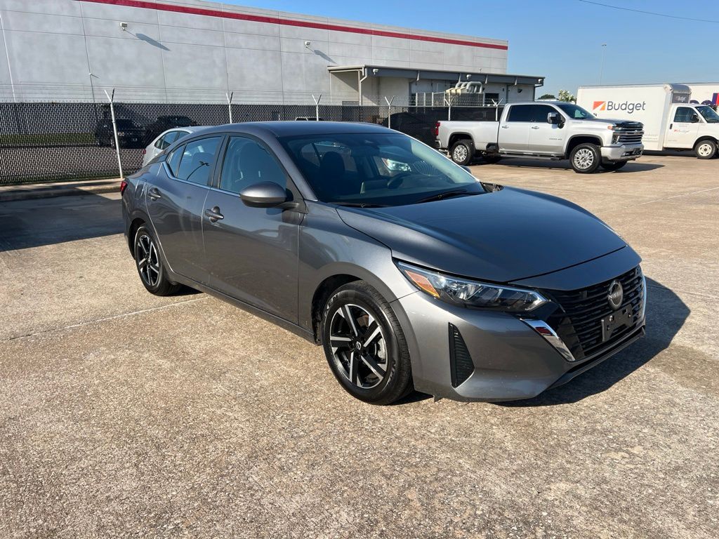 2024 Nissan Sentra SV Gray at Mac Haik CDJR North Houston