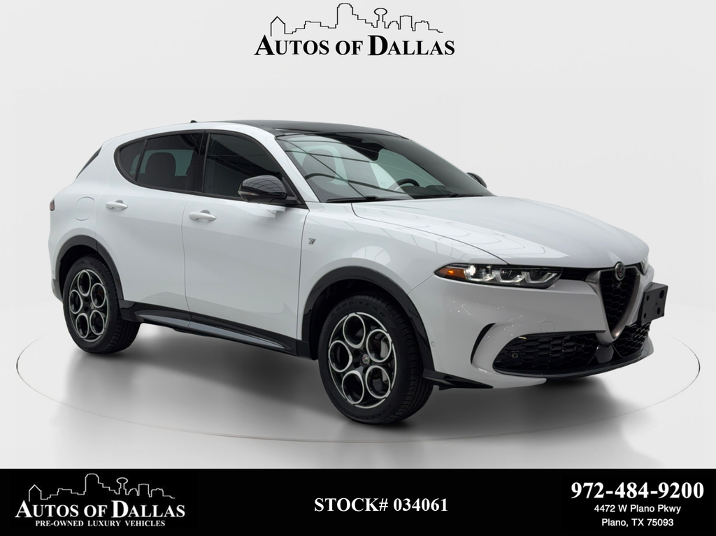Alfa White 2024 Alfa Romeo Tonale SUV / Crossover All-Wheel Drive 6-Speed Automatic
