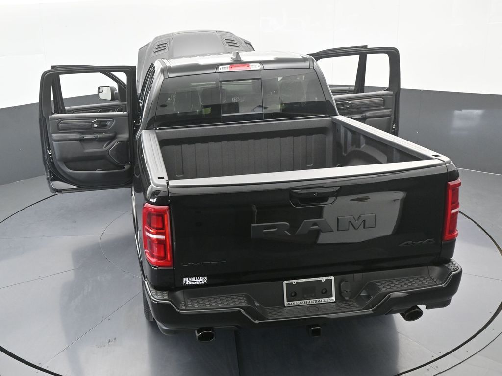 New 2026 Diamond Black Crystal Pearlcoat Ram Limited image 61
