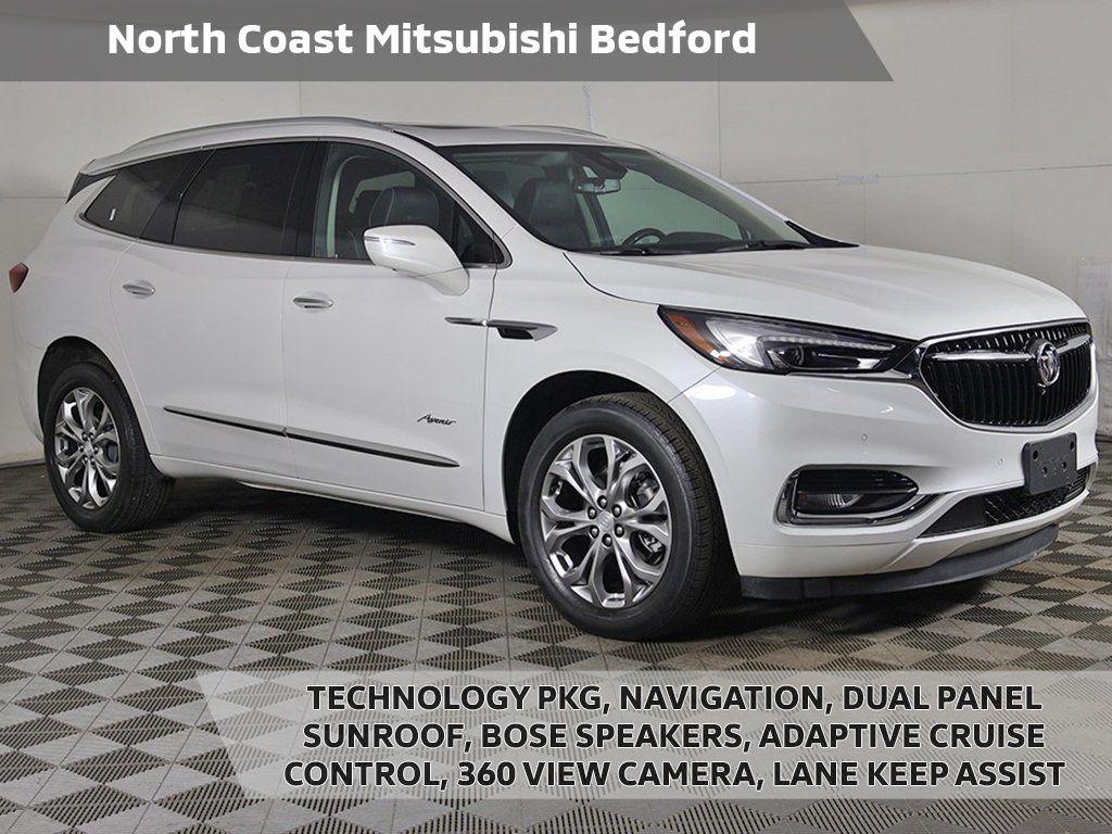 White Frost Tricoat 2021 Buick Enclave Avenir AWD SUV / Crossover Four-Wheel Drive 9-Speed Automatic