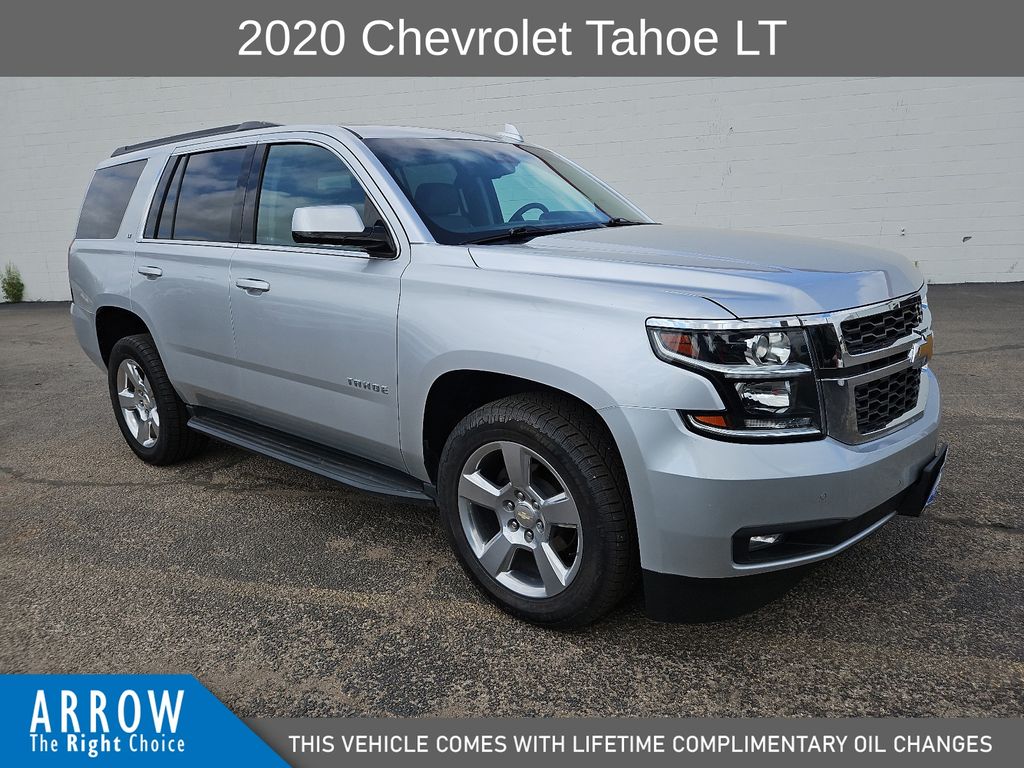 Silver Ice Metallic 2020 Chevrolet Tahoe SUV / Crossover 4X2 6-Speed Automatic Overdrive