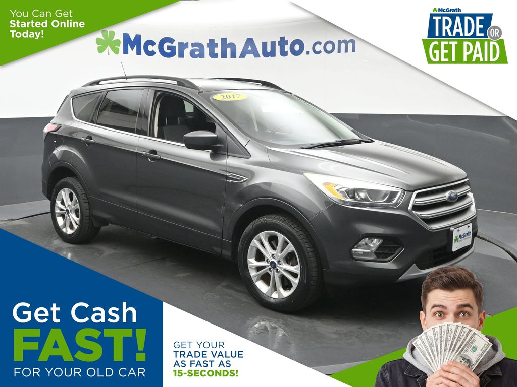 Gray (Magnetic) 2017 Ford Escape SUV / Crossover All-Wheel Drive 6-Speed Automatic