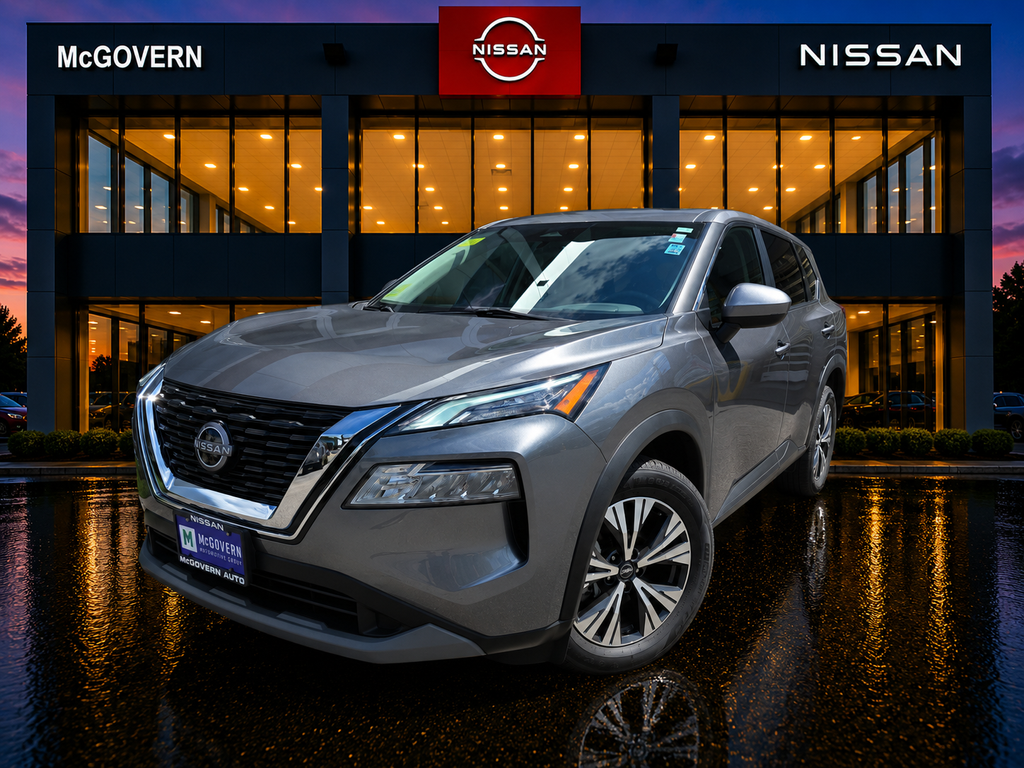 Gray (Gun Metallic) 2023 Nissan Rogue SUV / Crossover All-Wheel Drive Continuously Variable Transmission