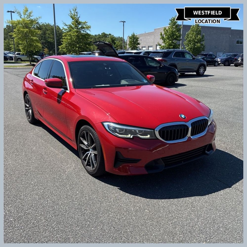 Melbourne Red Metallic 2020 BMW 3 Series Sedan All-Wheel Drive 8-Speed Automatic