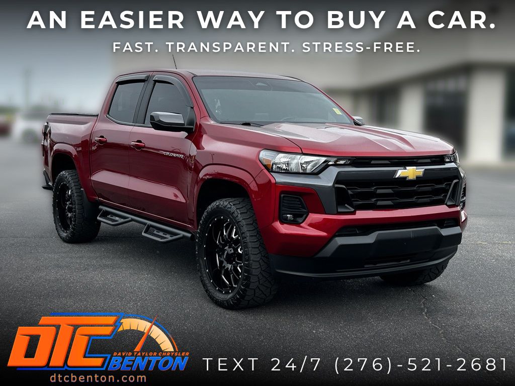 Radiant Red Tintcoat 2023 Chevrolet Colorado Pickup Truck 4X2 8-Speed Automatic