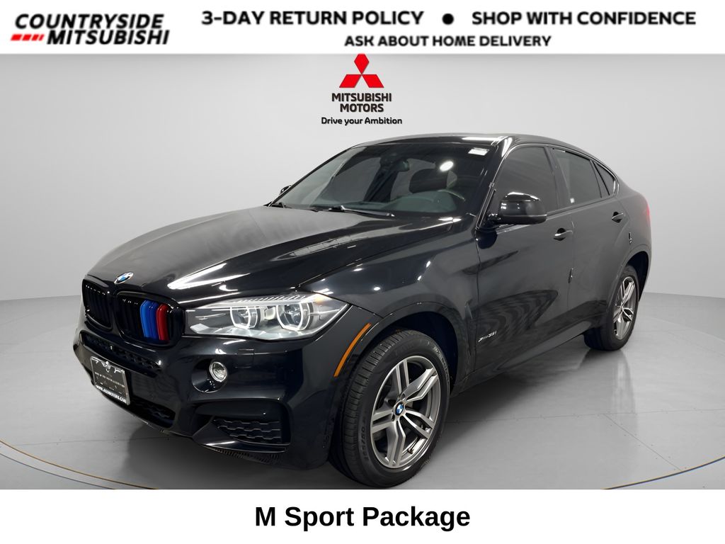 Black Sapphire Metallic 2015 BMW X6 xDrive35i AWD SUV / Crossover All-Wheel Drive 8-Speed Automatic