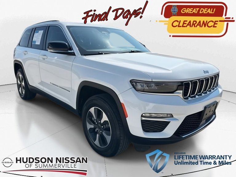 2023 Bright White Clearcoat Jeep Grand Cherokee 4xe 4xe SUV