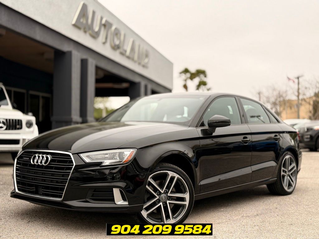 Brilliant Black 2018 Audi A3 2.0T quattro Premium Sedan AWD Sedan All-Wheel Drive 6-Speed Automatic