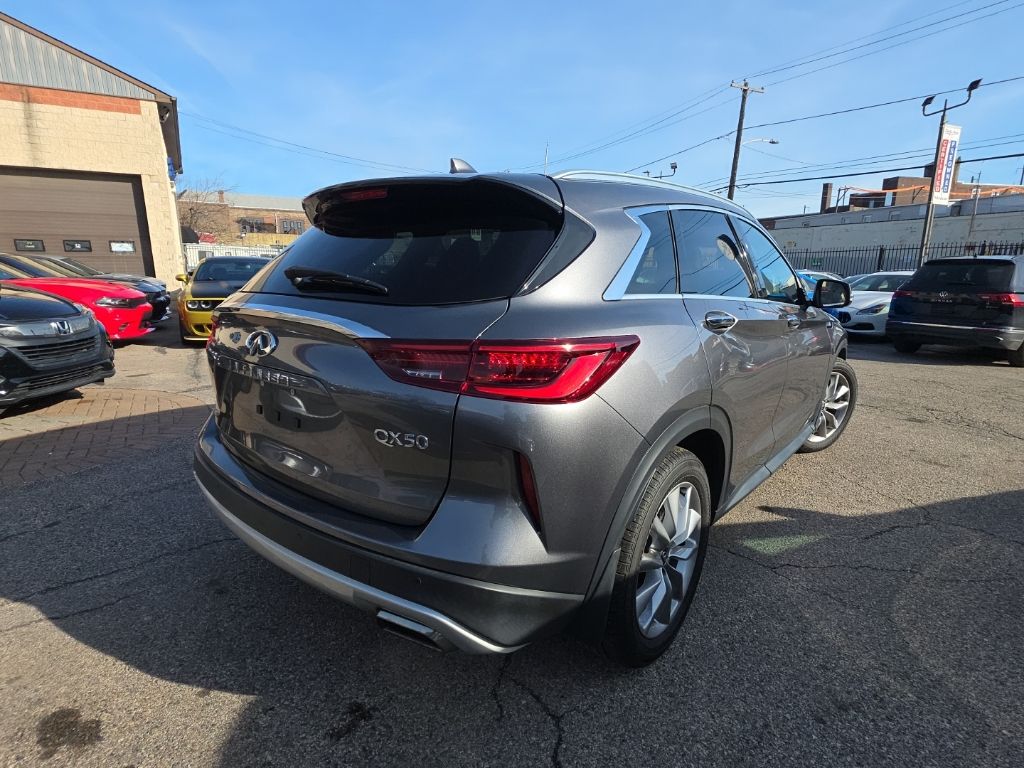used 2022 INFINITI QX50 car, priced at $24,895