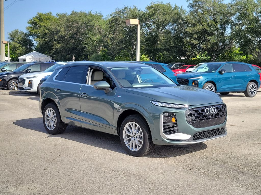 Sage Green Metallic 2026 Audi Q3 SUV / Crossover All-Wheel Drive 7-Speed Automatic