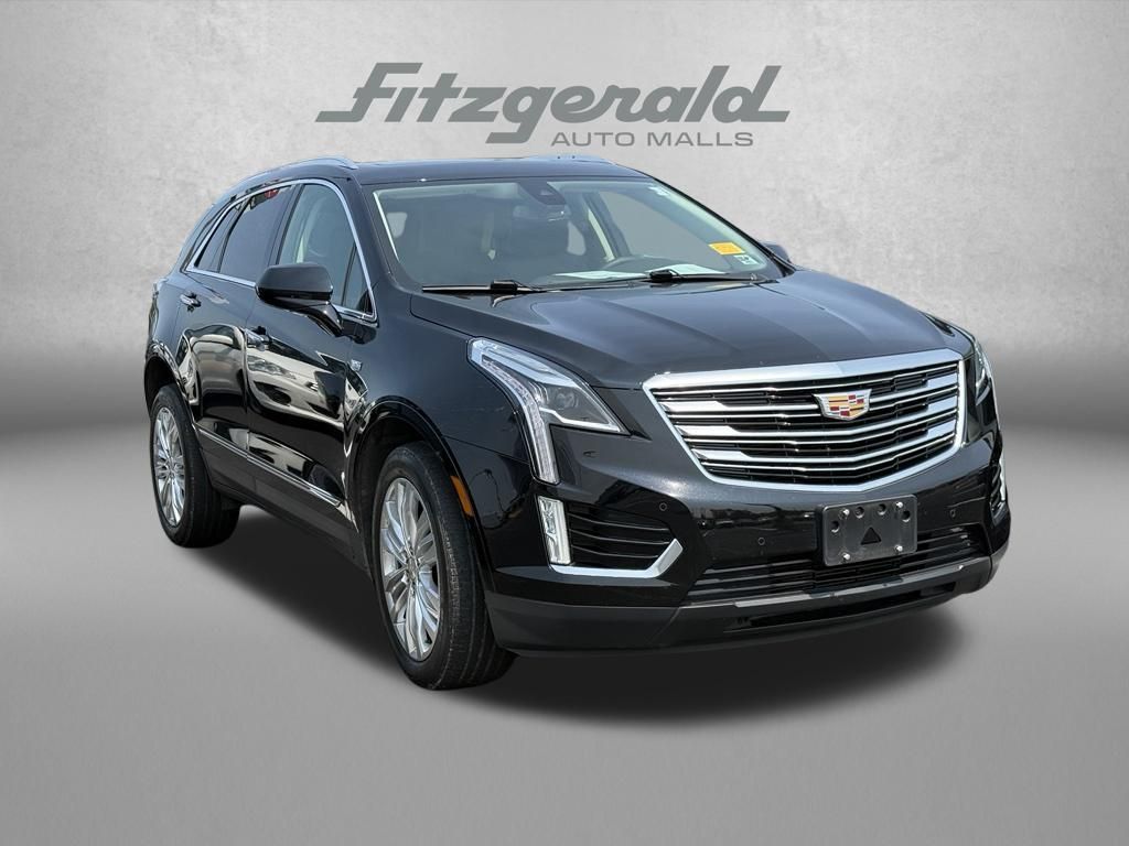 Stellar Black Metallic 2017 Cadillac XT5 SUV / Crossover Four-Wheel Drive 8-Speed Automatic