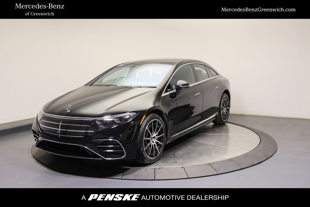 Black 2026 Mercedes-Benz EQS Sedan All-Wheel Drive 1-Speed Automatic