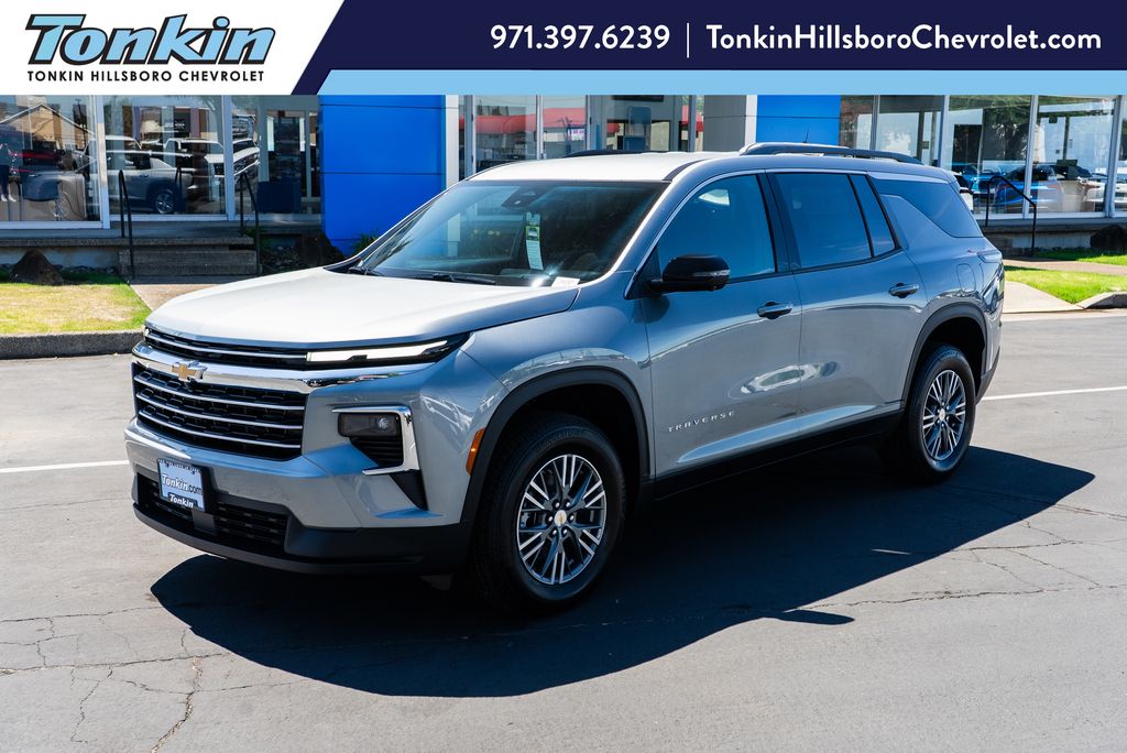 Sterling Gray Metallic 2026 Chevrolet Traverse SUV / Crossover Four-Wheel Drive 8-Speed Automatic