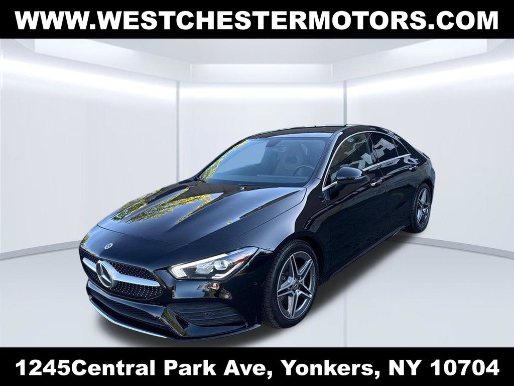 Black 2022 Mercedes-Benz CLA Coupe All-Wheel Drive 7-Speed Automatic