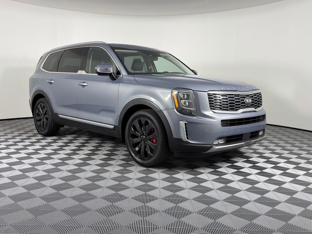 Gravity Gray 2020 Kia Telluride SX AWD SUV / Crossover All-Wheel Drive 8-Speed Automatic
