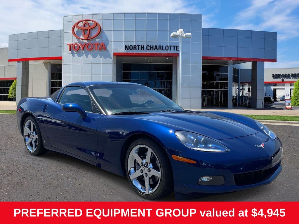Lemans Blue Metallic 2007 Chevrolet Corvette Coupe RWD Coupe Rear-Wheel Drive 6-Speed Automatic