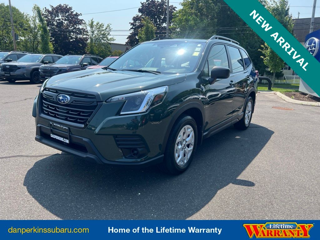 Cascade Green Silica 2023 Subaru Forester SUV / Crossover All-Wheel Drive Continuously Variable Transmission