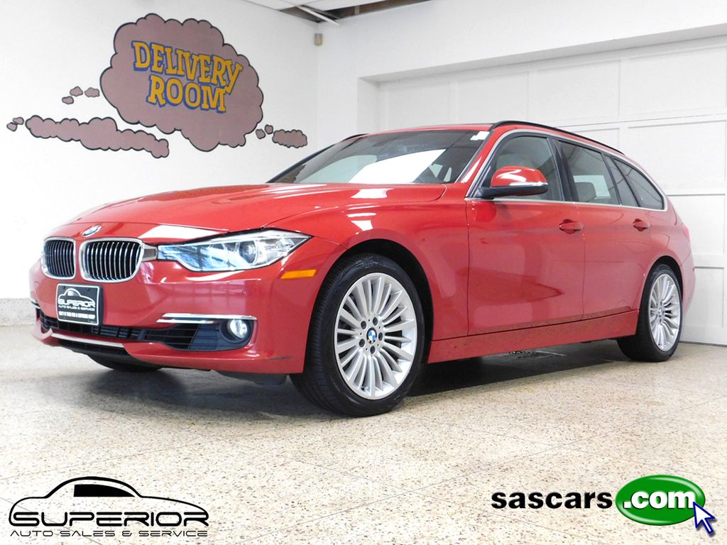 Melbourne Red Metallic 2015 BMW 3 Series Wagon All-Wheel Drive Automatic