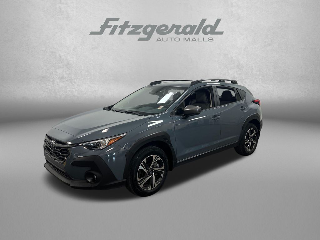 Offshore Blue Metallic 2024 Subaru Crosstrek Premium AWD SUV / Crossover All-Wheel Drive Continuously Variable Transmission