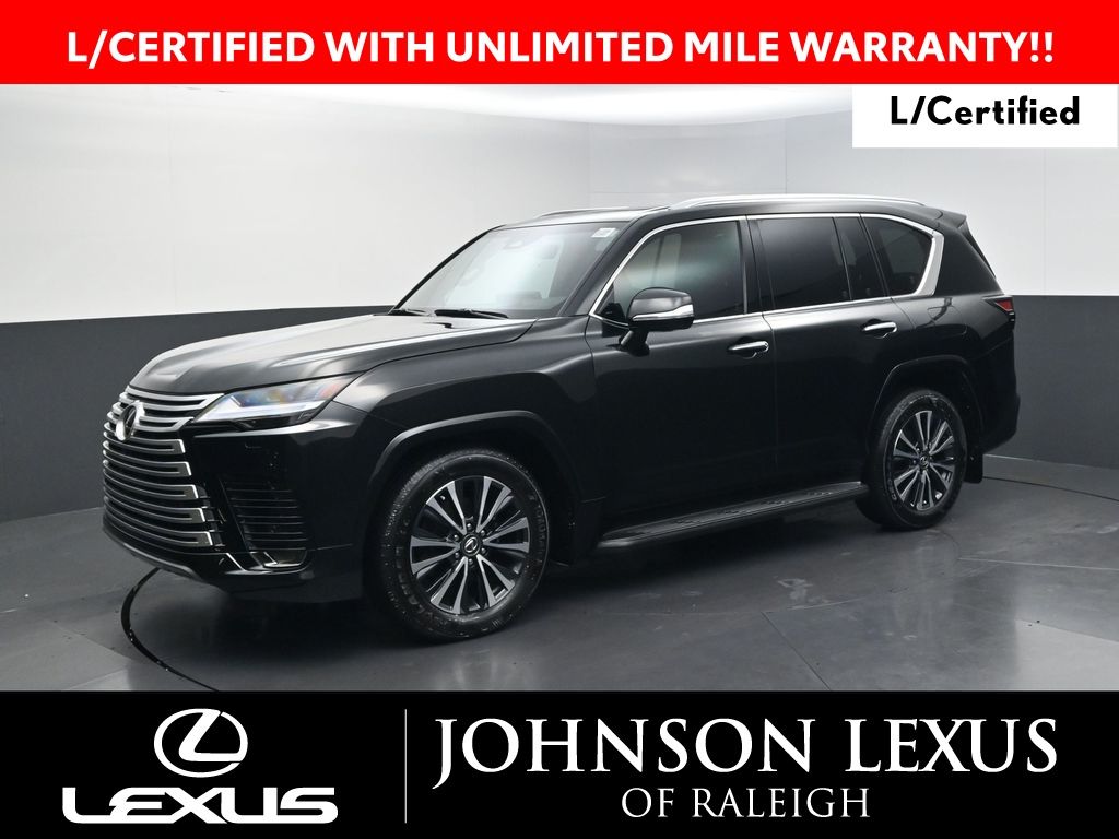 Black (Caviar) 2025 Lexus LX SUV / Crossover All-Wheel Drive Automatic